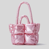 Big Shopping Tote Bags Nylon Padded Zipper